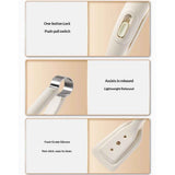 2-in-1 Silicone Spatula Tongs - Heat-Resistant Food Turner & Tongs for Flipping Fish, Steak, Pancakes - Non-Scratch, BPA-Free (White) In Australia - Darrahopens