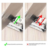 2 pack Knife Sharpener, Kitchen Knife Sharpeners,Rotating Steel Wheel Sharpening Discs,Manual Knife Sharpening Tool for Kitchen,Home In Australia - Darrahopens