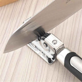2 pack Knife Sharpener, Kitchen Knife Sharpeners,Rotating Steel Wheel Sharpening Discs,Manual Knife Sharpening Tool for Kitchen,Home In Australia - Darrahopens