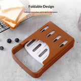 2 pack Bread Slicer for Homemade Bread Thickness Bread Cutting Guide Plastic Foldable Compact Sandwich Loaf Slicer In Australia - Darrahopens