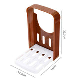 2 pack Bread Slicer for Homemade Bread Thickness Bread Cutting Guide Plastic Foldable Compact Sandwich Loaf Slicer In Australia - Darrahopens