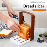 2 pack Bread Slicer for Homemade Bread Thickness Bread Cutting Guide Plastic Foldable Compact Sandwich Loaf Slicer In Australia - Darrahopens