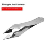 6 PCS Stainless Steel Pineapple Eye Remover Pineapple Seed Clip for Kitchen, Eye Clip Stainless Steel Pineapple V Shape Pineapple Eye Cutter for Home Kitchen Fruit Store Supermarket