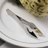 6 PCS Stainless Steel Pineapple Eye Remover Pineapple Seed Clip for Kitchen, Eye Clip Stainless Steel Pineapple V Shape Pineapple Eye Cutter for Home Kitchen Fruit Store Supermarket