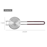 2 pack Egg Separator Food Grade Stainless Steel Egg Yolk White Separation Tool, Kitchen Gadget Cooking/Baker Tool (brown) In Australia - Darrahopens