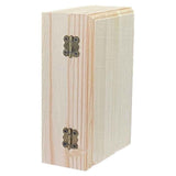 Large Unfinished Wooden Box, 14*9*5cm Natural Unfinished Pine Wood Box with Hinged Lid for DIY Craft Art Hobbies and Home Storage In Australia - Darrahopens