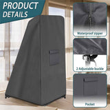 Inversion Table Cover - Dustproof and Waterproof Inversion Equipment Protection Covers (47" L X 28.3" W X 63" H) - Keep Your Inversion Table Safe from Dirt and Scratches（Only cover）