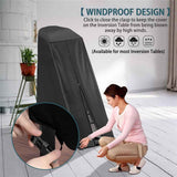 Inversion Table Cover - Dustproof and Waterproof Inversion Equipment Protection Covers (47" L X 28.3" W X 63" H) - Keep Your Inversion Table Safe from Dirt and Scratches（Only cover）