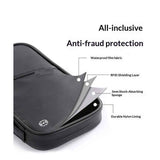Travel Passport Holder, Large Family Passport Walle for Men Women RFID Passport Cover Lightweight Portable Document Organizer with Wrist Strap (Black) In Australia - Darrahopens