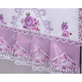 Fridge Dust Cover Washer And Dryer Top Refrigerator Dust Proof Cover with Storage Pockets 55*140cm - Purple In Australia - Darrahopens