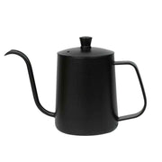 Gooseneck Pour Over Coffee Kettle 12 oz （350ml）Stainless Steel Hand Drip Long Narrow Spout  for Stove Top, black In Australia - Darrahopens