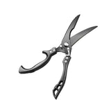 Poultry Shears, Heavy Duty Kitchen Shears with Serrated Edge, No Rust Spring Loaded, Multipurpose Stainless Steel Kitchen Scissors for Chicken, Bone, Meat, Turkey, Fish Thanksgiving Gifts In Australia - Darrahopens
