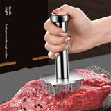 Stainless Steel Meat Tenderizers with 18 Sharp Needles, Solid Meat Tenderizer Tool One-Piece Design, Heavy Duty Chicken Tenderizer for Tenderizing Steak, Beef, Pork, Dishwasher Safe In Australia - Darrahopens