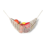 Hanging Fruit Hammock Under Cabinet - Cotton Basket Storage for Produce, Banana - Boho Kitchen Decor for More Counter Space at Home Boat Camper RV（only bag） In Australia - Darrahopens