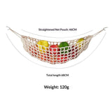 Hanging Fruit Hammock Under Cabinet - Cotton Basket Storage for Produce, Banana - Boho Kitchen Decor for More Counter Space at Home Boat Camper RV（only bag） In Australia - Darrahopens