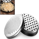 2 pack Cheese Grater Citrus Lemon Zester with Food Storage Container & Lid - Perfect For Hard Parmesan Or Soft Cheddar Cheeses, Ginger, Vegetables, Butter, Chocolate & Nutmeg (Black) In Australia - Darrahopens