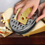 2 pack Cheese Grater Citrus Lemon Zester with Food Storage Container & Lid - Perfect For Hard Parmesan Or Soft Cheddar Cheeses, Ginger, Vegetables, Butter, Chocolate & Nutmeg (Black) In Australia - Darrahopens
