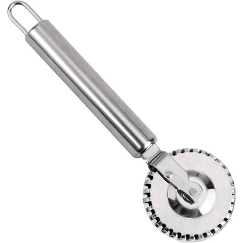 Ravioli Cutter with Stainless Steel Wheel, Ideal for Cutting, Sealing, and Crimping Pasta, Dough, pierogi and dumplings, multi pastry cutter, pastry cutter crimper In Australia - Darrahopens