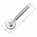 Ravioli Cutter with Stainless Steel Wheel, Ideal for Cutting, Sealing, and Crimping Pasta, Dough, pierogi and dumplings, multi pastry cutter, pastry cutter crimper In Australia - Darrahopens