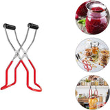2 pack Canning Jar Lifter Tongs, Stainless Steel Jar Lifter with Grips - for Slip Wide-Mouth Clip for Kitchen Restaurant In Australia - Darrahopens
