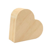 2 pack Heart-Shaped Unfinished Wooden Box Natural Pine Wood DIY Craft Wooden Boxes with Lid for Storage Crafts In Australia - Darrahopens