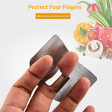 3 pack Stainless Steel Finger Guard for Slicing - Cutting Protector to Avoid Accidents when Chopping and Kitchen Safe Chop Cut Tool In Australia - Darrahopens