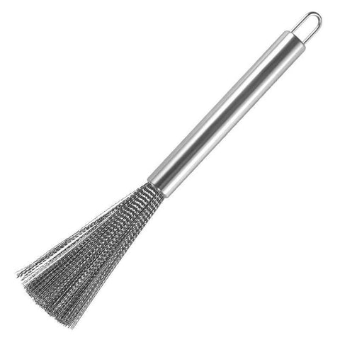 2 pack Cookware Scrubber Brush Stainless Steel Material, Long-Handled Dishwashing Brush with Ergonomic Design, Kitchen Cleaning Brush, Dishwashing Scrubber for Pots Skillets Ovens Grills In Australia - Darrahopens