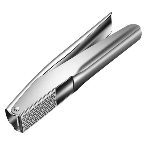 Garlic Press Stainless Steel, Premium Garlic Mincer - No Need to Peel Garlic Crusher, Ginger Masher & Presser Large Trough Ergonomic Handle, Easy Squeeze，Dishwasher Safe In Australia - Darrahopens