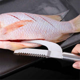 2 pack Stainless Steel Fish Maw Knife,3 In 1 Fish Maw Knife, Multifunction Fish Scale Knife fish scale remover Household Kitchen Fish Scale Tool In Australia - Darrahopens