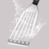 Fish shovel Stainless Steel Flexible, Corrosion Resistant, Kitchen Slotted, Slotted with Handle for Cooking, Grilling, Flipping, Egg, Cookie, Pancake and Burger In Australia - Darrahopens