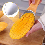 2 pack Mango Slicer Cutting Tool, Mango and Kiwi Splitter Divider Cuber Corer Remover,Watermelon Cutter Tool,Kitchen Tools for Making Fruit Salad In Australia - Darrahopens