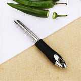 2 pack Chili Pepper Corer Stainless Steel Zucchini Cucumber Corers Special Kitchen Gadgets With Serrated Edge Easy Remove The Seeds Of Your Veggies & Fruits In Australia - Darrahopens