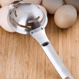 2 pack Stainless Steel Egg Yolk White Separator for Raw Eggs,6-Hole Design, Quick Egg Yolk & White Separation, Kitchen Tool for Cooking & Baking In Australia - Darrahopens