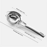2 pack Stainless Steel Egg Yolk White Separator for Raw Eggs,6-Hole Design, Quick Egg Yolk & White Separation, Kitchen Tool for Cooking & Baking In Australia - Darrahopens