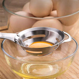 2 pack Stainless Steel Egg Yolk White Separator for Raw Eggs,6-Hole Design, Quick Egg Yolk & White Separation, Kitchen Tool for Cooking & Baking In Australia - Darrahopens