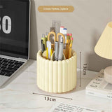 360 Rotating Makeup Brush Holder 7 Slots Make Up Brush Organizer Removable Spinning Cosmetic Brushes Storage Pen Holder for Vanity, Dresser, Desk（only the box） In Australia - Darrahopens