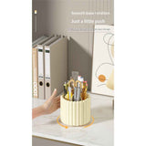 360 Rotating Makeup Brush Holder 7 Slots Make Up Brush Organizer Removable Spinning Cosmetic Brushes Storage Pen Holder for Vanity, Dresser, Desk（only the box） In Australia - Darrahopens