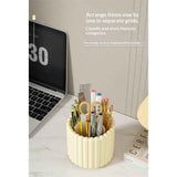 360 Rotating Makeup Brush Holder 7 Slots Make Up Brush Organizer Removable Spinning Cosmetic Brushes Storage Pen Holder for Vanity, Dresser, Desk（only the box） In Australia - Darrahopens