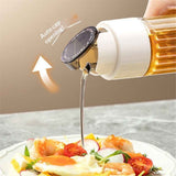 Precision Pour Glass Oil Dispenser , Drip-free Spout, Vinegar Dispenser Bottle for Kitchen, Borosilicate Glass Olive Oil Bottle for Cooking（Only bottles） In Australia - Darrahopens