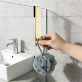 2 pack Extended Shower Door Hooks (6.89 -Inch), Over Door Hooks for Bathroom Frameless Glass Shower Door, Towel Hooks, Gold In Australia - Darrahopens
