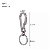 Quick Release Keychain, Pull Apart Key Chain Clip,Carabiner Keychain Clip for Outdoor, Carabiner for Keys Key Rings Heavy Duty In Australia - Darrahopens