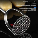 Potato Masher Stainless Steel, Long handle Potato Smasher, Mashed Potatoes Masher Kitchen Tool for Avocado,Potatoes, Beans, Vegetables, Large Heavy Duty Mashing Utensil In Australia - Darrahopens