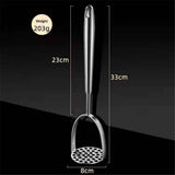 Potato Masher Stainless Steel, Long handle Potato Smasher, Mashed Potatoes Masher Kitchen Tool for Avocado,Potatoes, Beans, Vegetables, Large Heavy Duty Mashing Utensil In Australia - Darrahopens