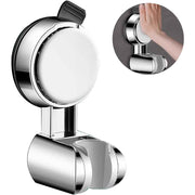 2 pack Shower Head Holder - Strong Suction Cup No Drilling Showerhead Bracket Waterproof Handheld Shower Holder, Adjustable Wand Holder for RV, Kids, Bathroom (Silver) In Australia - Darrahopens