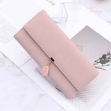 Wallet for Women PU Leather Leaf Pendant Card Holder Phone Checkbook Organizer Zipper Coin Purse | Leaf Pendant, Card Holder, Phone, Checkbook, Organizer, Zipper In Australia - Darrahopens