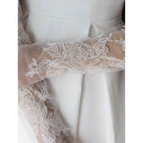 Women's Lace Fingerless Gloves Bridal Elbow Length Long Gloves Opera Evening Wedding Tea Party Prom Cosplay In Australia - Darrahopens