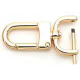 2pcs Detachable Snap Hook Swivel Clasp w/Screw Bar Bag Strap Hardware Replacement, for Bag Strap Purse Lanyard DIY Craft Hardware (1 Inch, Gold) In Australia - Darrahopens