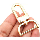 2pcs Detachable Snap Hook Swivel Clasp w/Screw Bar Bag Strap Hardware Replacement, for Bag Strap Purse Lanyard DIY Craft Hardware (1 Inch, Gold) In Australia - Darrahopens