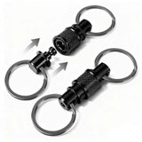 Quick Release Keychain, Carabiner Keychain Key Rings, Detachable Pull Apart Double-End Swivel Key Chain Linker In Australia - Darrahopens