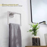 Bath Towel Holder Stainless Steel Towel Hanger Towel Ring for Bathroom Lavatory Wall Mount,  Towel Ring for Bath RV In Australia - Darrahopens